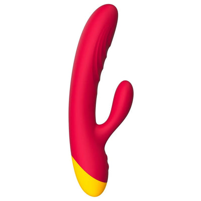ROMP by Womanizer - Jazz Rechargeable Rabbit Vibrator - PlayBlue