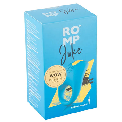 ROMP by Womanizer - Juke Rechargeable Cock Ring - PlayBlue