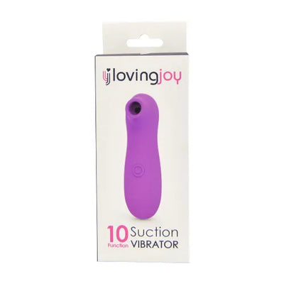 Loving Joy 10 Function Clitoral Suction Vibrator - PlayBlue