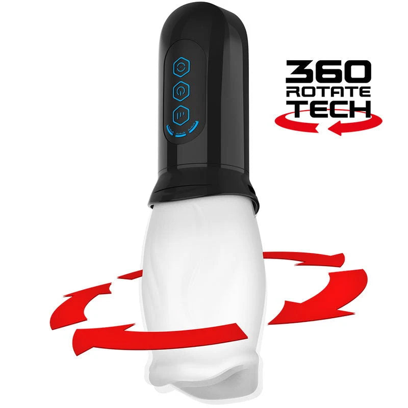 JamyJob - Spinjob Rechargeable Oral Sex Stimulator - PlayBlue