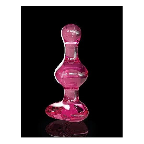Icicles - Glass Heart Plug - No 75 - PlayBlue