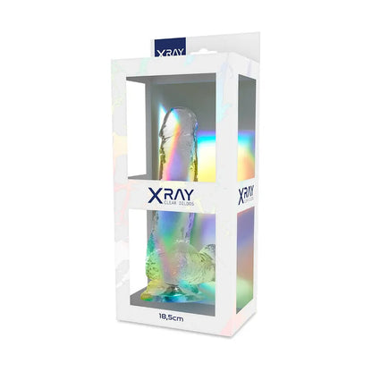 XRAY Clear Cock & Balls 7"
