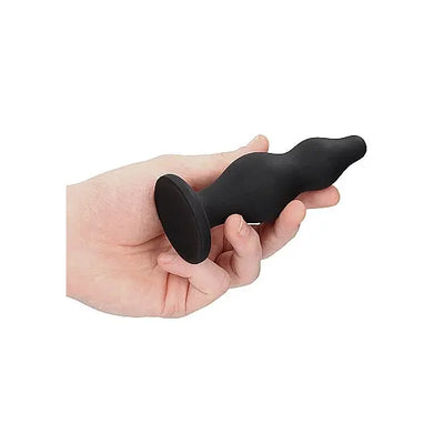 Ouch - Bubble Butt Plug - Black - PlayBlue