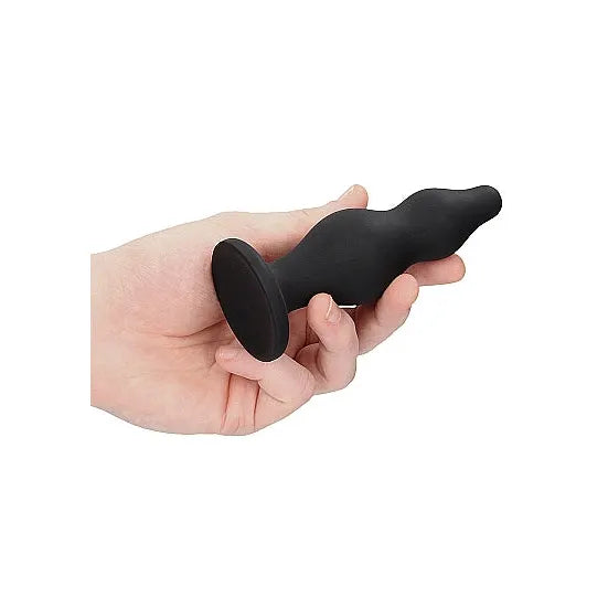 Ouch - Bubble Butt Plug - Black - PlayBlue