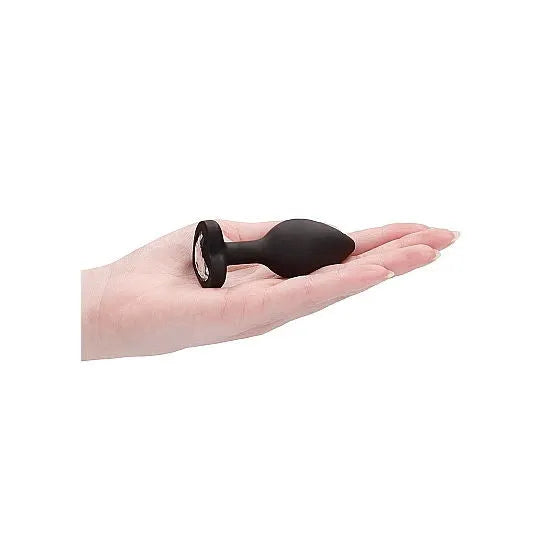 Diamond Heart Butt Plug - Large - PlayBlue