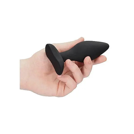 Apex Butt Solid Silicone Plug Set - Black - PlayBlue