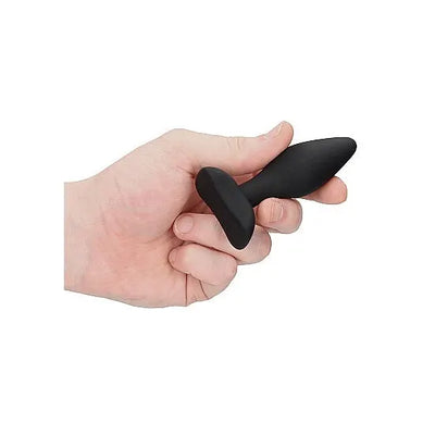 Apex Butt Solid Silicone Plug Set - Black - PlayBlue