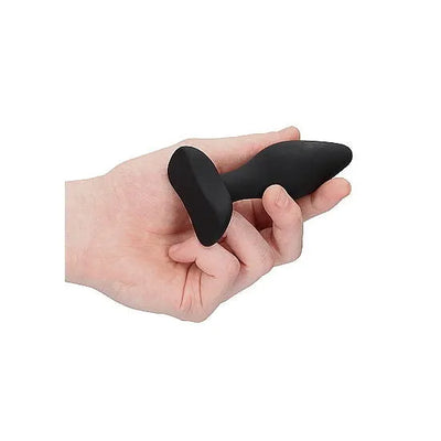 Apex Butt Solid Silicone Plug Set - Black - PlayBlue
