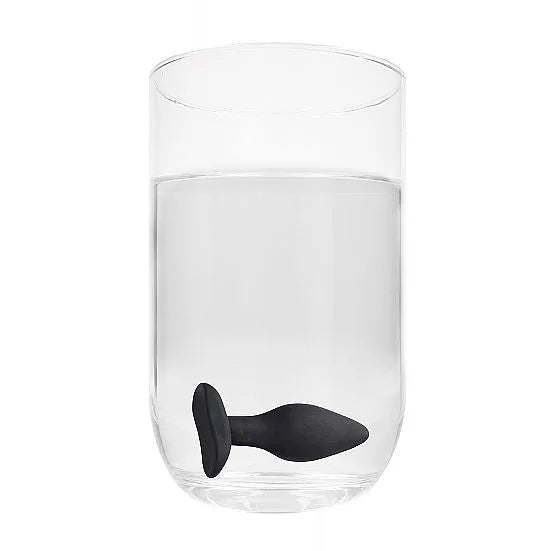 Apex Butt Solid Silicone Plug Set - Black - PlayBlue