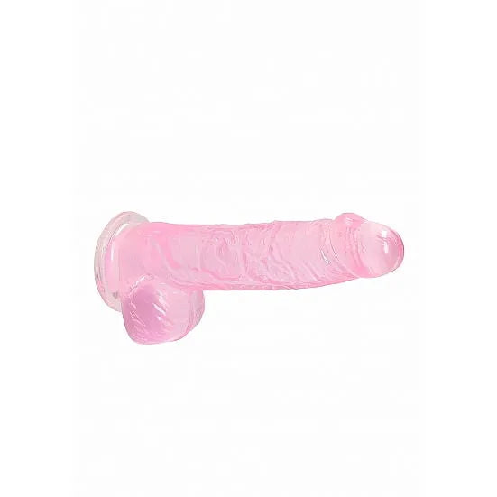 Loving Joy - 6 Realistic Dildo With Balls - Pink - PlayBlue