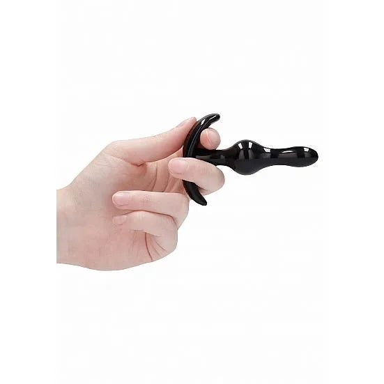 Sono - No. 80 - 4-Piece Butt Plug Set - Black - PlayBlue