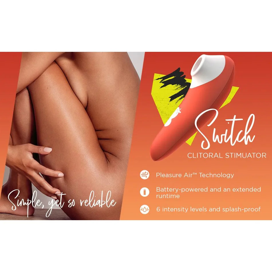 ROMP by Womanizer - Switch Pleasure Air Pulsator - PlayBlue