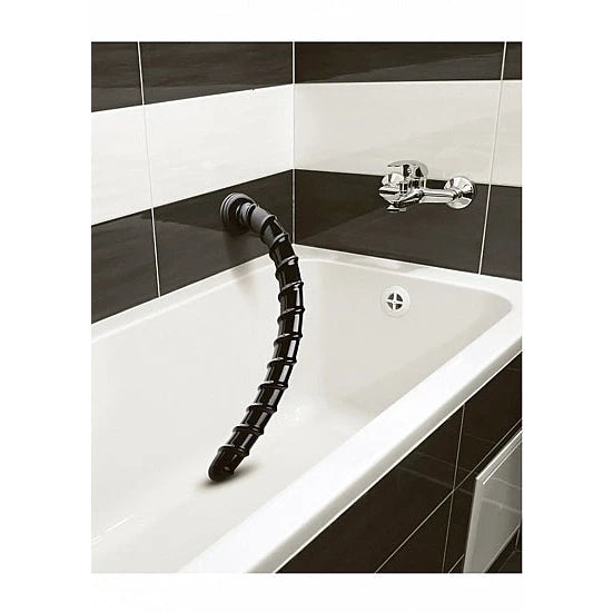 1.5 Swirl Hose -18 Long - Suction Dildo - PlayBlue