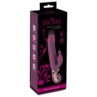 Javida Thrusting Rechargeable Rabbit Vibrator