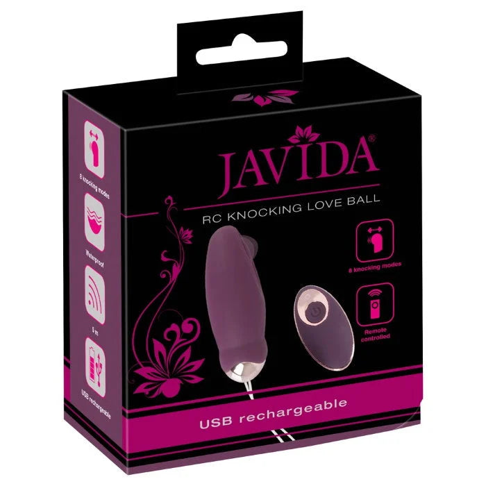 Javida Rechargeable Knocking Love Ball - PlayBlue