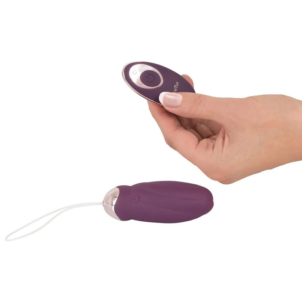 Javida Rechargeable Rotating Love Ball - PlayBlue