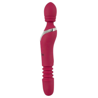 Javida Thrusting Rechargeable Dual Wand - PlayBlue