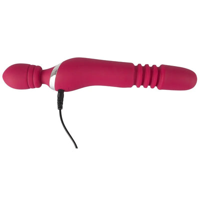Javida Thrusting Rechargeable Dual Wand - PlayBlue