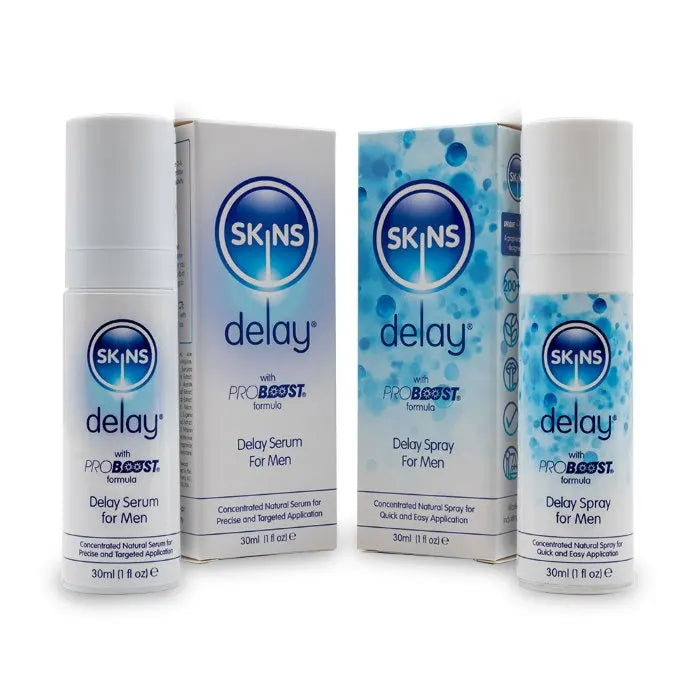 Skins - Natural Delay Serum + ProBoost 30ml - PlayBlue