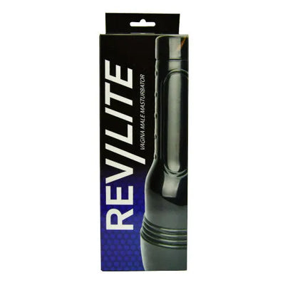 Rev-Lite Realistic Vagina Male Masturbator - PlayBlue