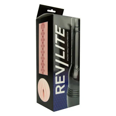 Rev-Lite Realistic Vagina Male Masturbator - PlayBlue