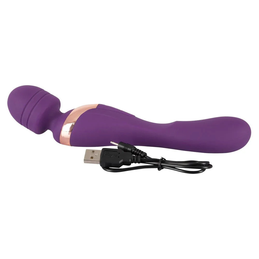Javida Double Rechargeable Wand - PlayBlue