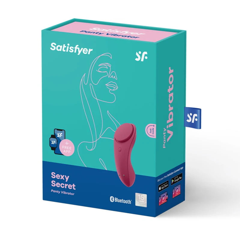 Satisfyer - Sexy Secret - App Controlled Panty Vibe - PlayBlue