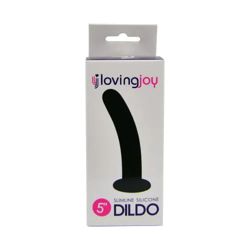 Loving Joy Slimline Silicone Dildo 5 Inch