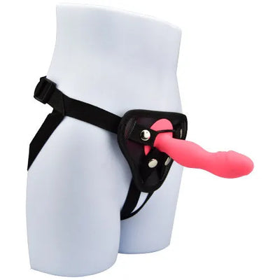 Loving Joy 6 Inch Silicone Dildo with Suction Cup Pink - PlayBlue