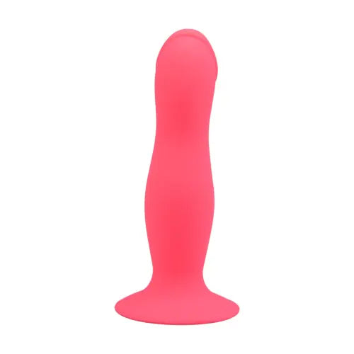 Loving Joy 6 Inch Silicone Dildo with Suction Cup Pink - PlayBlue