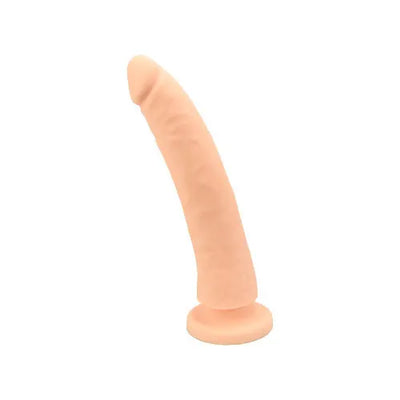 Loving Joy Realistic Solid Silicone 7.5 Inch Dildo - PlayBlue