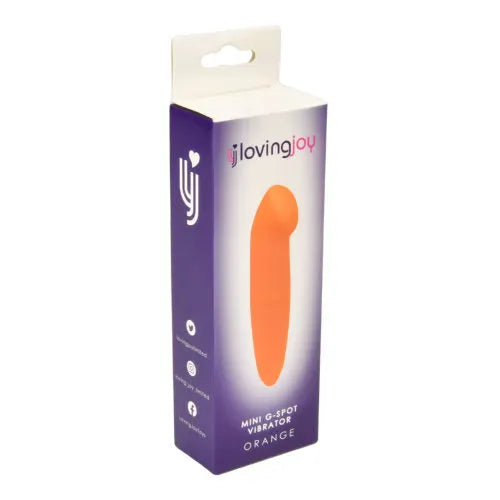 Loving Joy Mini G-Spot Vibrator - Black - PlayBlue