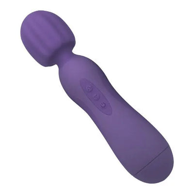 Loving Joy 10 Function Magic Wand Vibrator Purple - PlayBlue