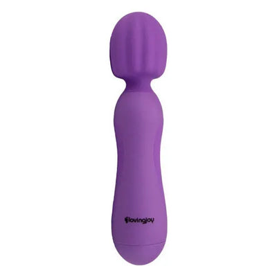 Loving Joy 10 Function Magic Wand Vibrator Purple - PlayBlue