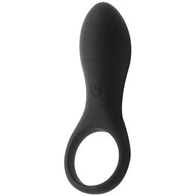 Loving Joy Rechargeable Silicone Vibrating Cock Ring - PlayBlue