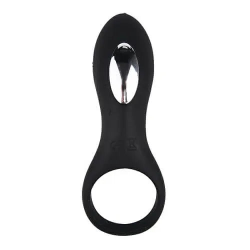 Loving Joy Rechargeable Silicone Vibrating Cock Ring - PlayBlue