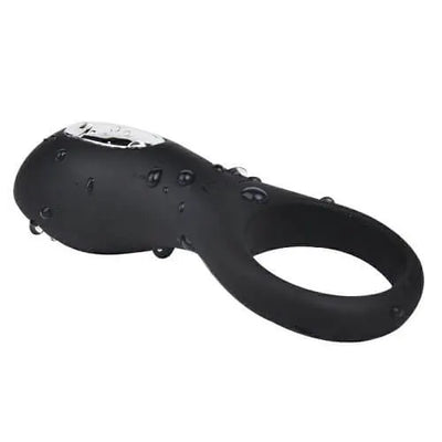 Loving Joy Rechargeable Silicone Vibrating Cock Ring - PlayBlue