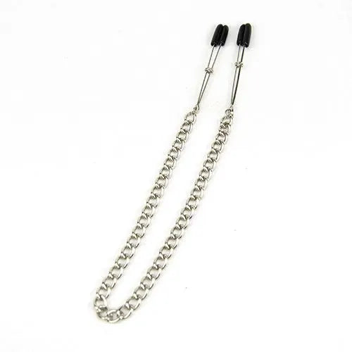 Bound to Please Nipple Clamps & Chain - PlayBlue
