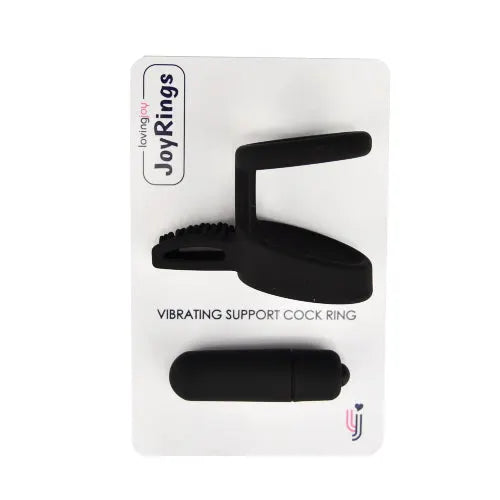 JoyRings Vibrating Support Cock Ring - PlayBlue