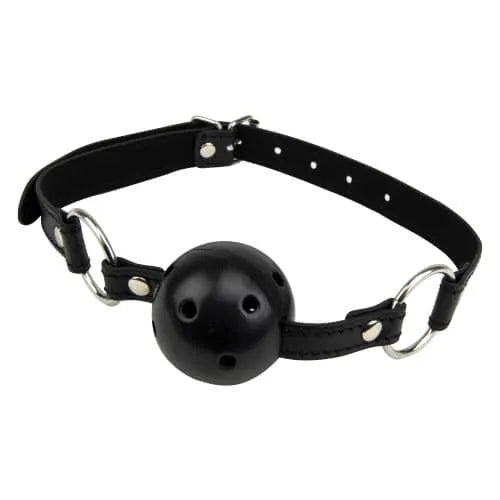Bound to Please Breathable Ball Gag - Red - PlayBlue