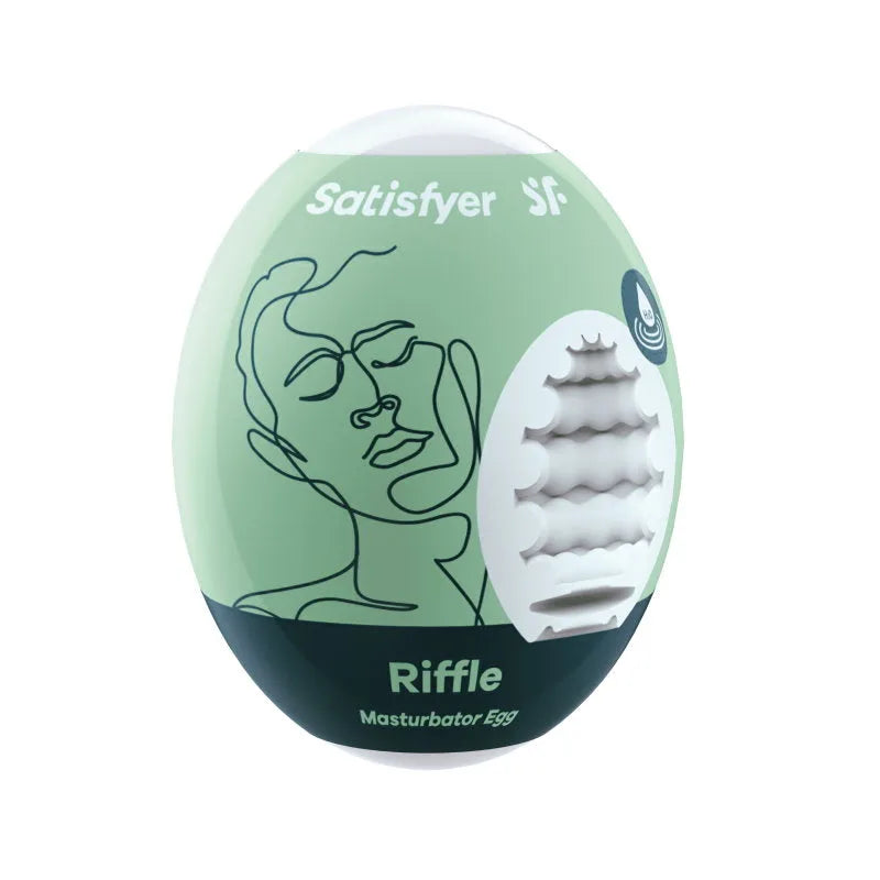 Satisfyer - Masturbator Egg Riffle - PlayBlue