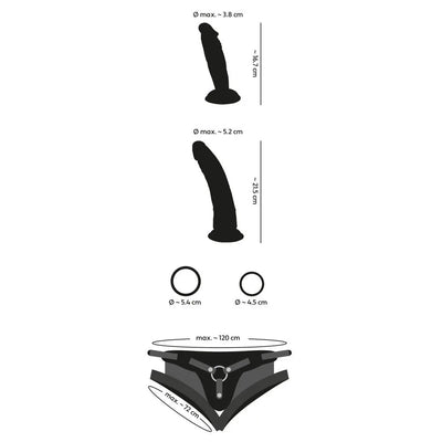 Strap-On Kit - Sex Coach - PlayBlue