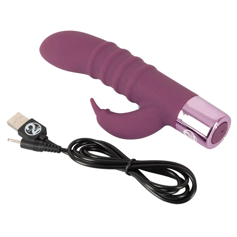 Elegant - Premium Rechargeable Soft Rabbit - PlayBlue