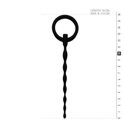 Silicone Penis Plug With Pull Ring - PlayBlue