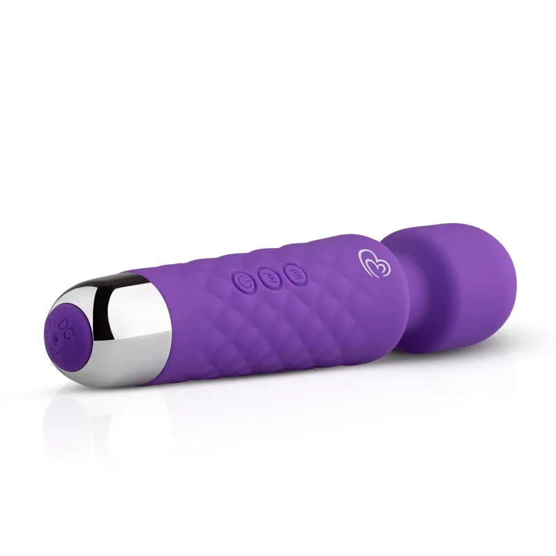 EasyToys Rechargeable Hand Wand Vibrator - PlayBlue