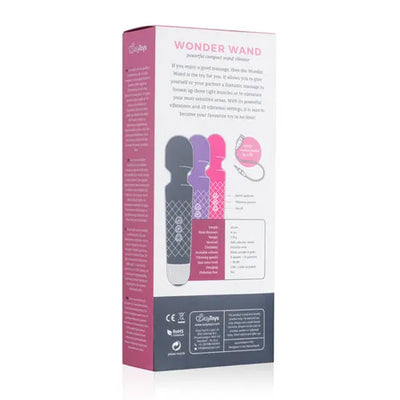 EasyToys Rechargeable Hand Wand Vibrator - PlayBlue