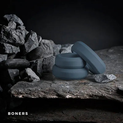 Boners 3 Ring Set (flat rings) - PlayBlue