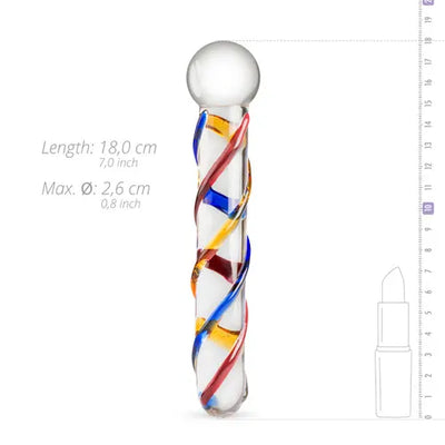 Glass Dildo No. 10 - PlayBlue