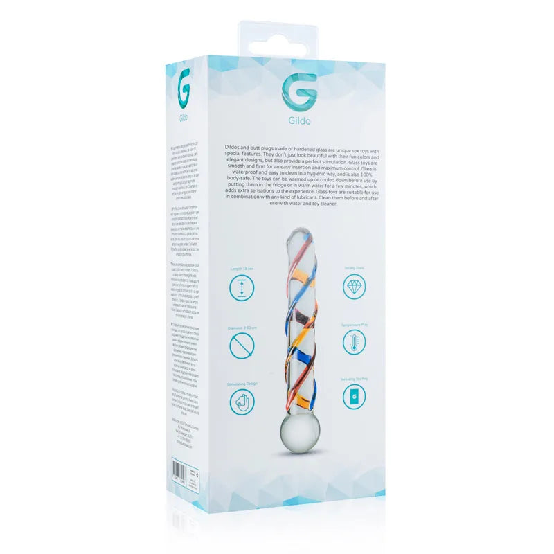 Glass Dildo No. 10 - PlayBlue