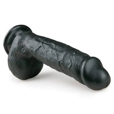 Realistic Dildo Black - 9 - PlayBlue